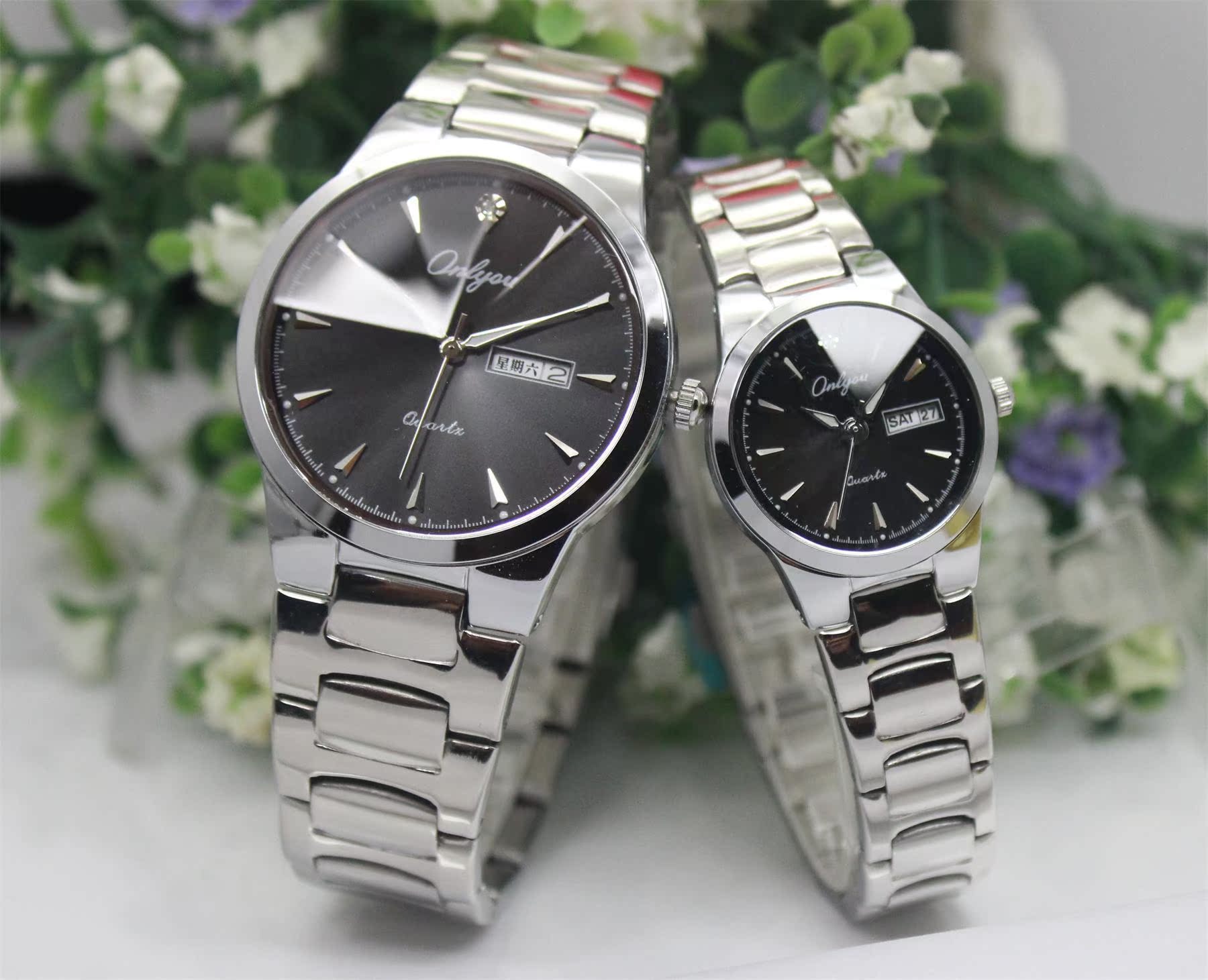 批发采购表-7月新品香港奥利妮情侣手表8867
