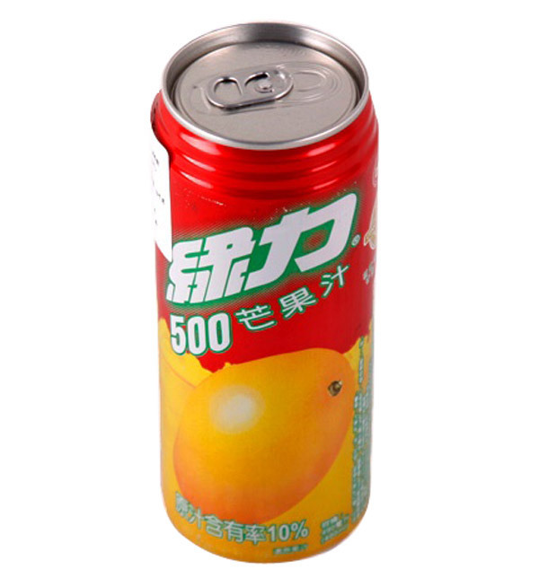 「碳酸饮料/汽水」台湾绿力芒果汁饮料500ml*24罐/箱