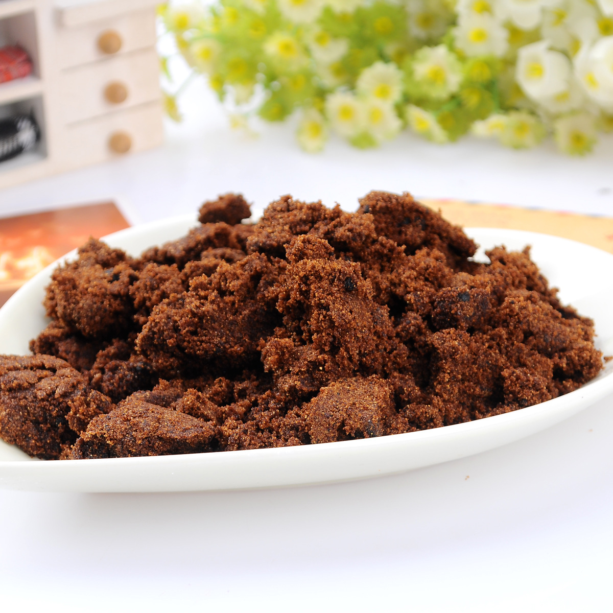 糖类-南京沁沁300g老乡姜汁红糖 活血祛寒义乌