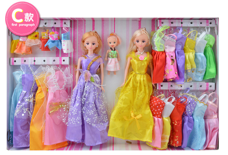 伊贝-662童儿节女孩礼物关节活动艾芘儿芭比娃娃 正品厂家批发