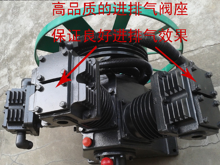 【优质空压机机头 缸径100mm W-1.6\/8 耐用 性