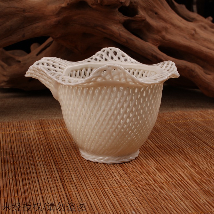 【茶具编织镂空藤编杯小狗壶a茶具新品高档精斗笠教案剪纸图片