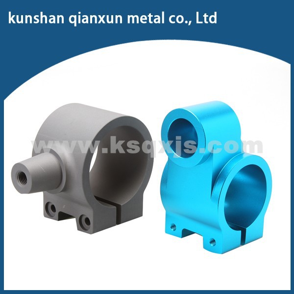 CNC四轴加工,蓝色阳极,昆山cnc精密加工,非标零件加工