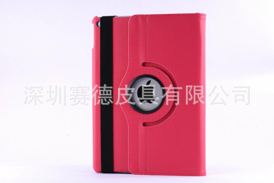 ipad6荔枝纹旋转皮套