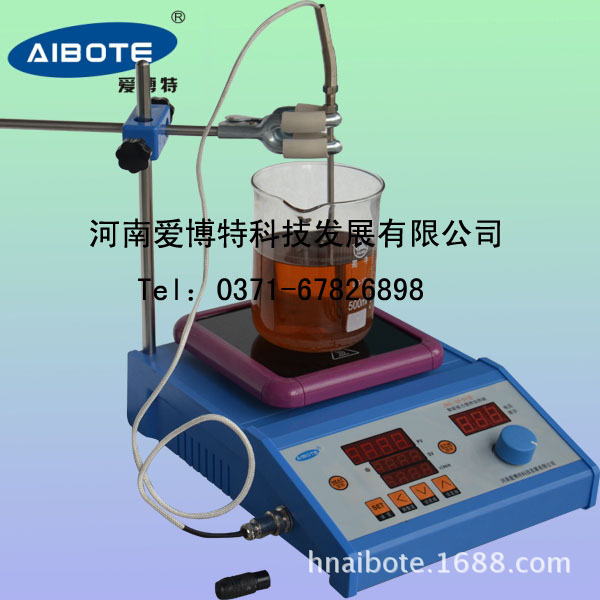 ZNCL-BS-DY型 調壓數顯磁力(加熱板)攪拌器 側麵