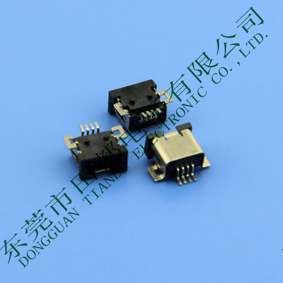 MINI USB 4P 母座 SMT