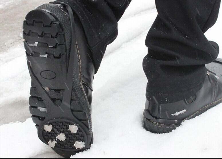 浙江温州雪地户外登山防滑爪防滑鞋套登山冰爪攀岩垫