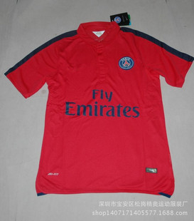 足球服-批发欧版14-15巴黎圣日耳曼球衣足球服