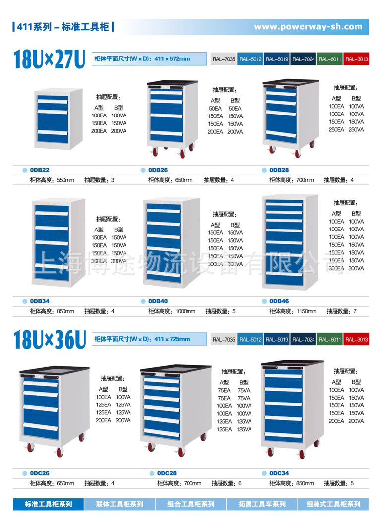 工具柜411系列产品描述-2