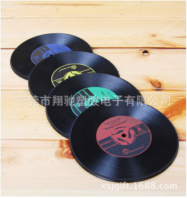 唱片杯垫