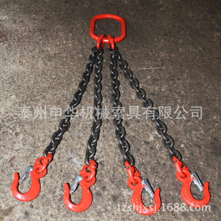 四腿链条索具