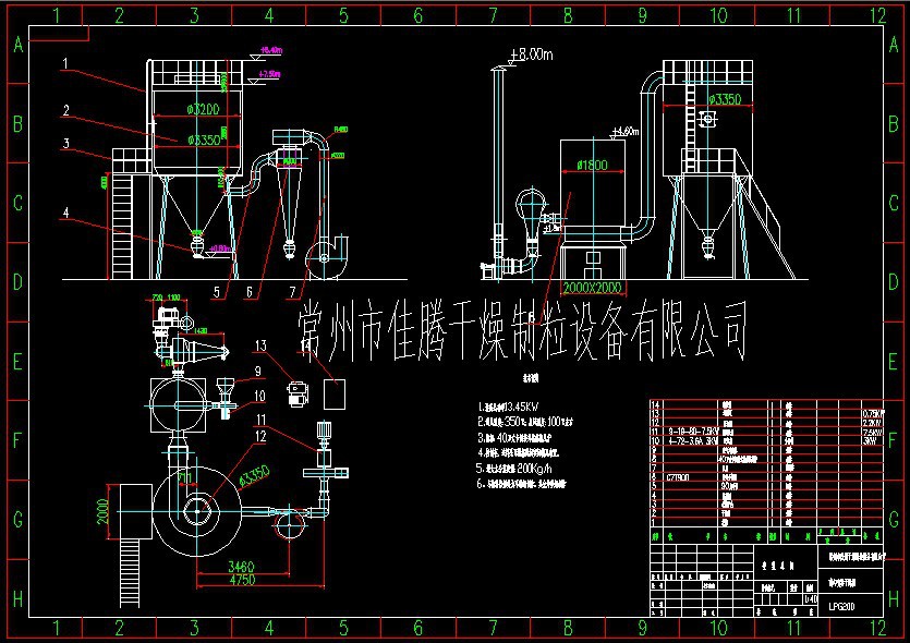 【厂家直销】硫酸锌专用离心喷雾干燥设备 硫酸锌烘干塔 干燥机