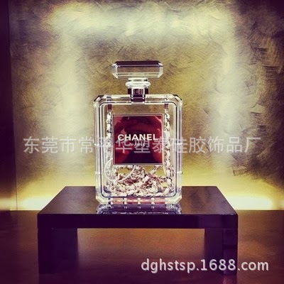  新款 :iPhone4s/5sN5 香水 瓶手机壳 硅胶手机保