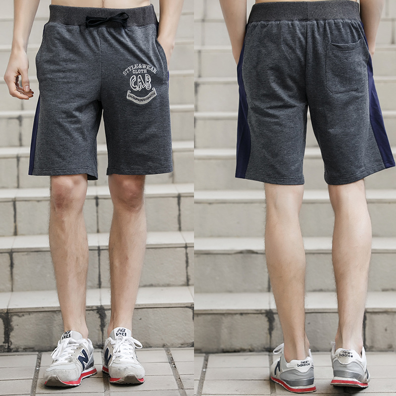 裤子针织<em>短裤</em>2014夏季新款<em>运动短裤男五分</em>裤