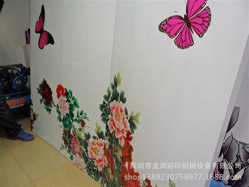 玻璃彩印机效果图