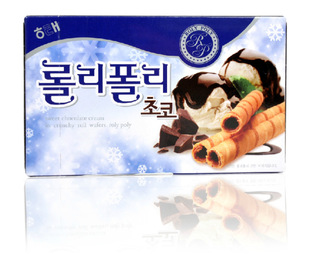 糕点类-韩国进口零食 海太冰激凌巧克力棒饼干
