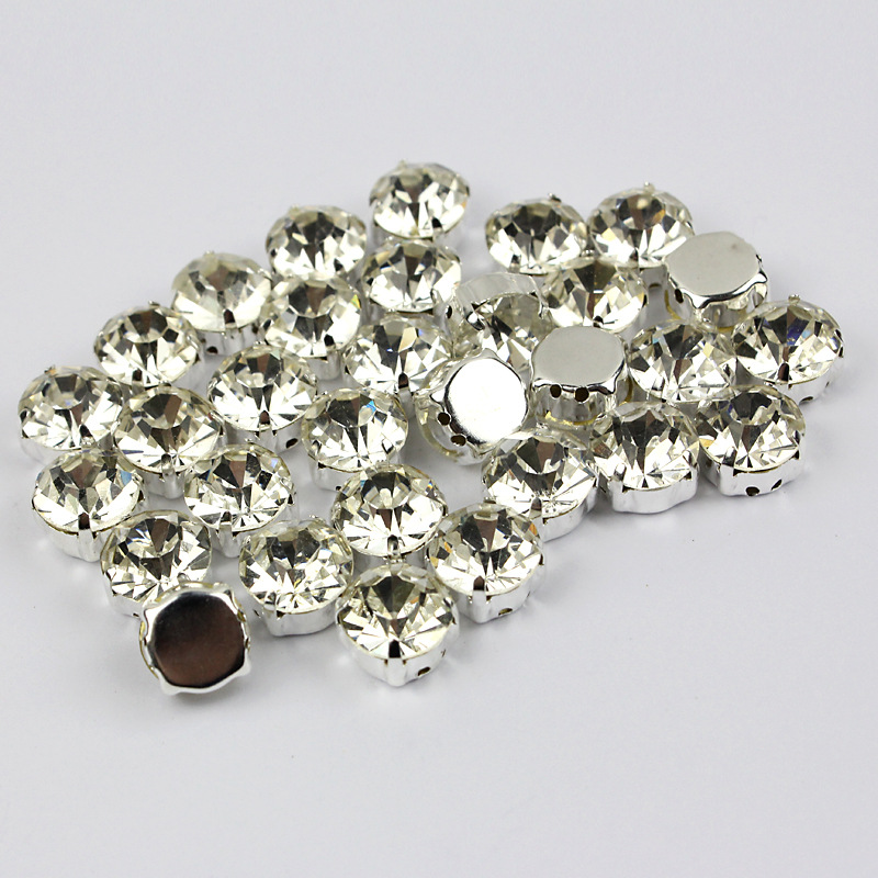 欧洲站 水钻压克力菱形花 <em>女鞋</em>花 包包<em>饰品</em> DIY