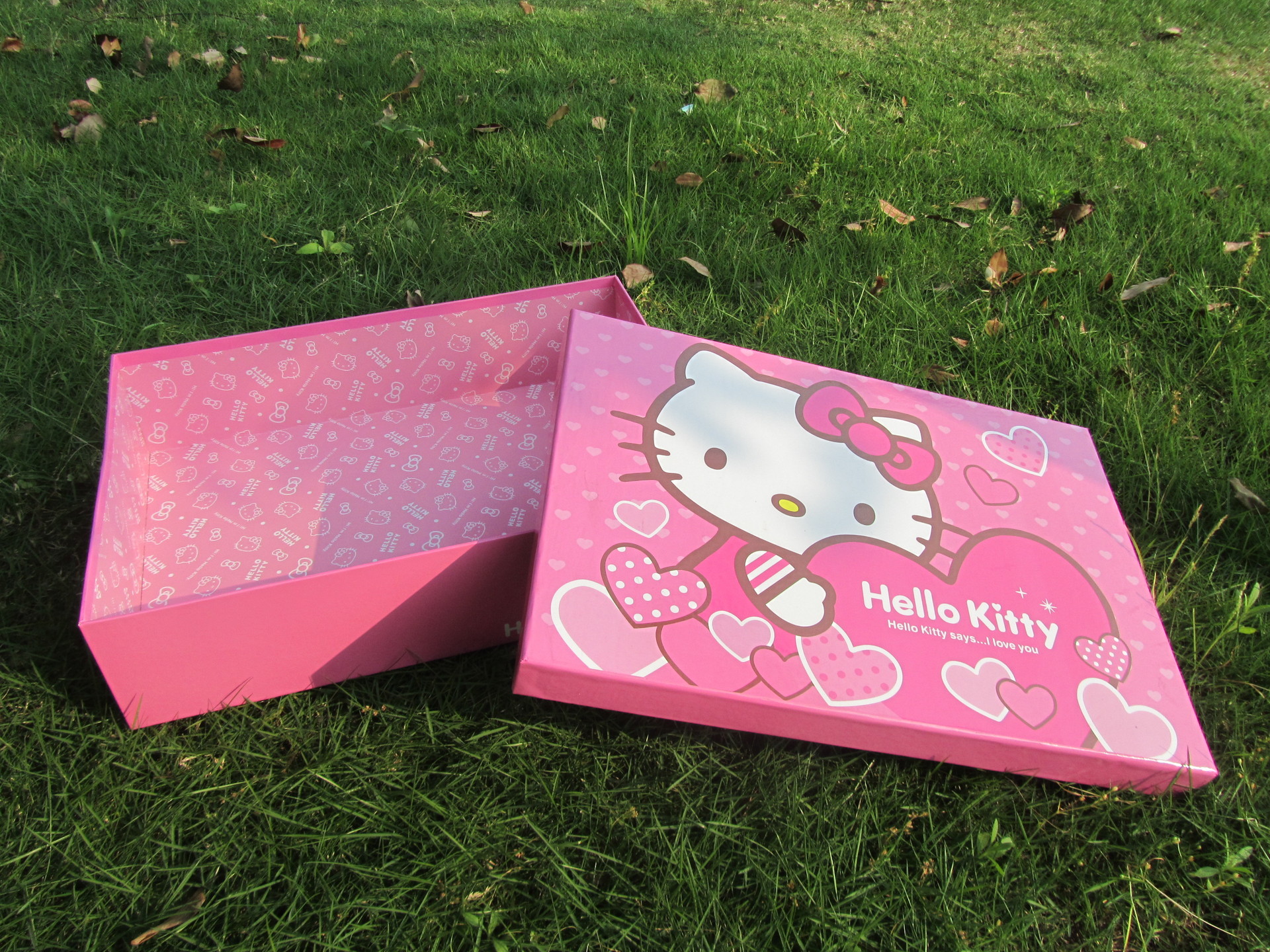 礼品包装-可爱Hello Kitty礼品盒 粉色公主甜美包
