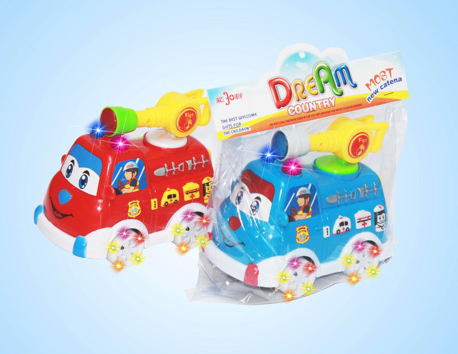 电动消防车_供应灯光音乐消防车巴士 热销灯光