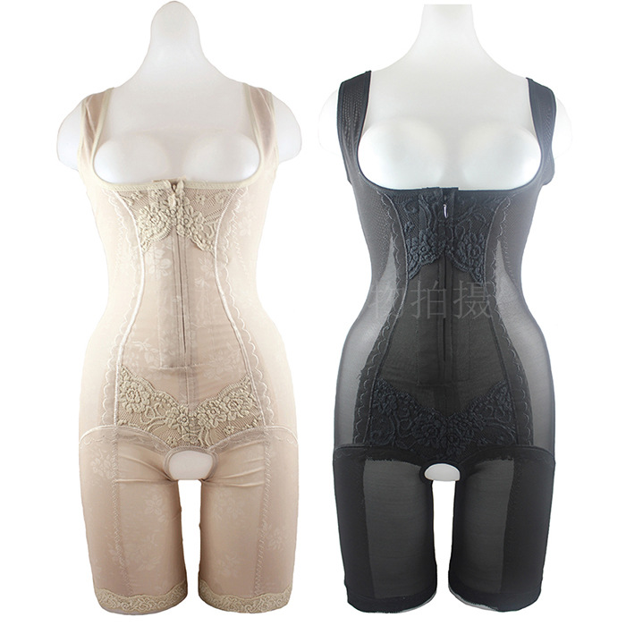 连体大码美体衣瘦身衣燃脂收腹塑身衣瘦大腿夏季超薄无痕款束身衣
