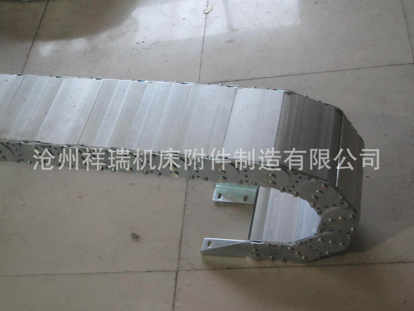 机床配套钢制拖链 钢铝拖链祥瑞制造
