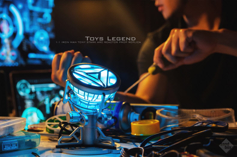 钢铁侠3方舟反应堆心脏反应炉托尼胸灯Iron m