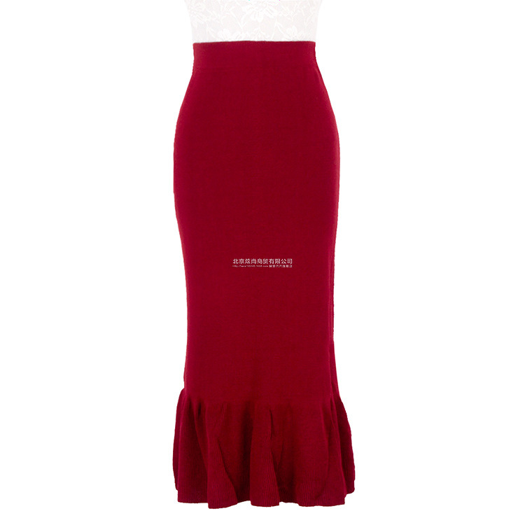 批发采购半身裙-2014春装新款女装欧洲站针织