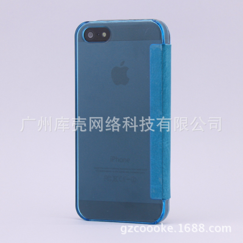 iPhone5透色磨砂双开窗