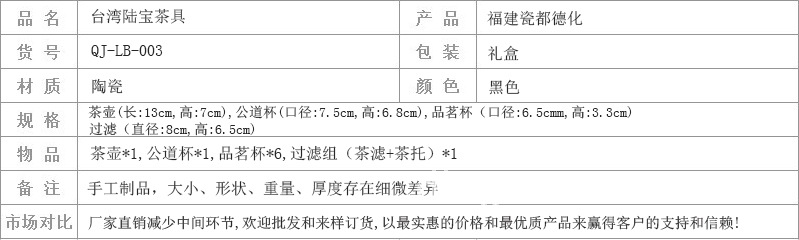 陆宝003参数