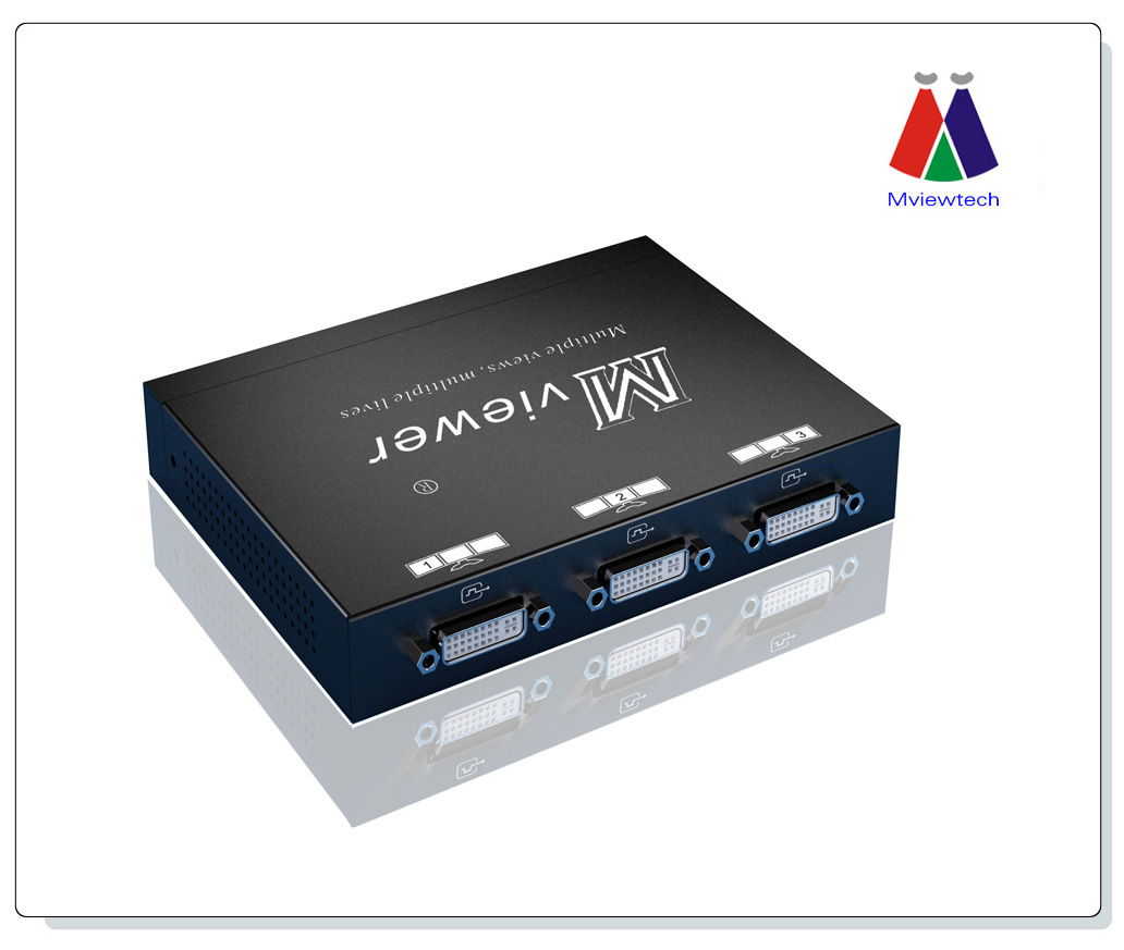 MP103-DVI三通道无缝投影纯硬件边缘融合机