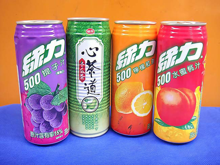 整箱批發(fā) 臺(tái)灣綠力系列果汁飲料490ml*24聽(tīng)/箱 9個(gè)口味 熱銷食品