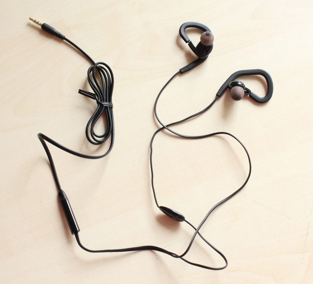 耳机-爱易思 EX60炫音系列有线耳机 运动挂耳