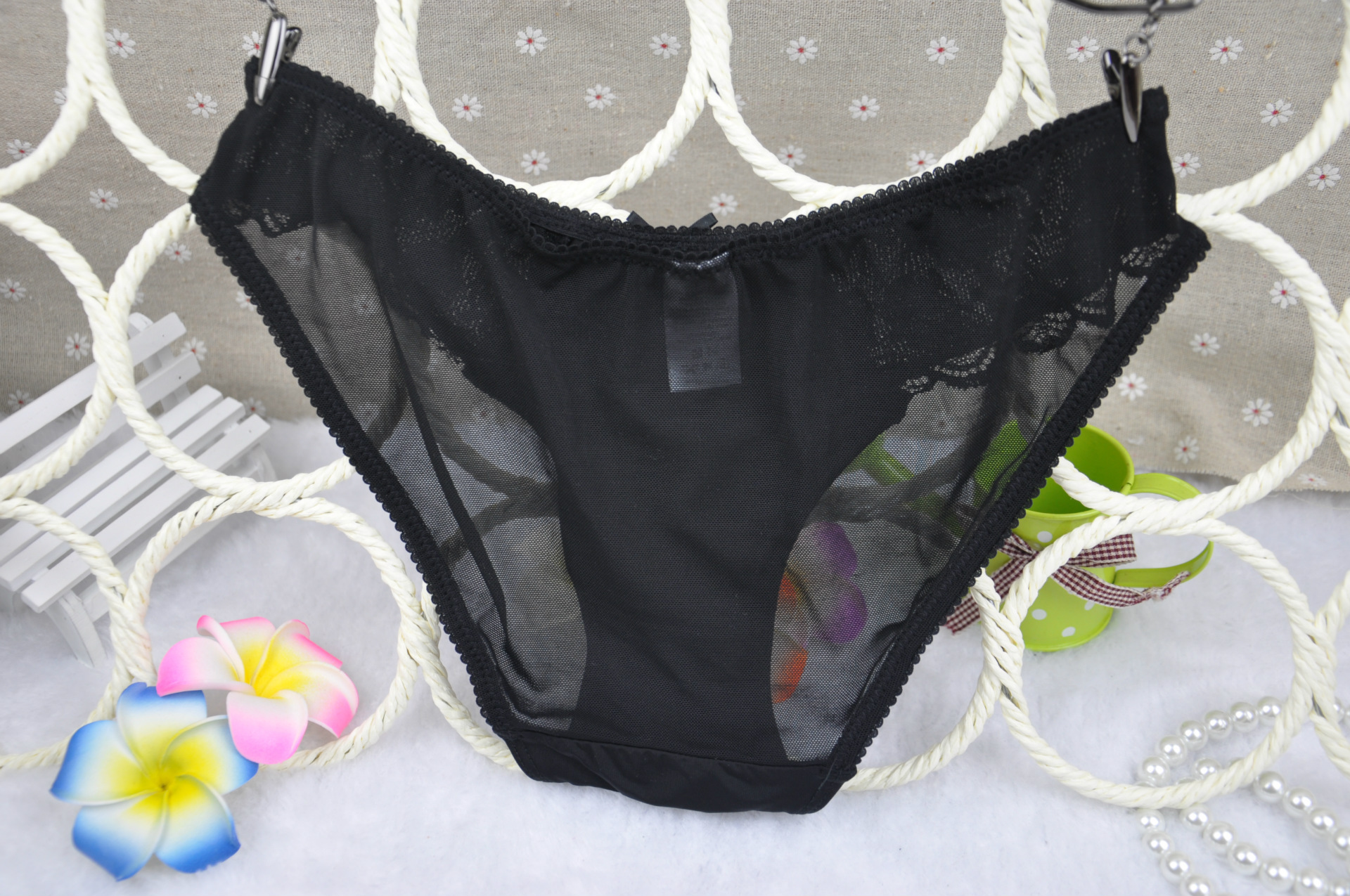 【娜圣莎<em>外贸</em>原单<em>女士内裤</em>性感高贵优质蕾丝花