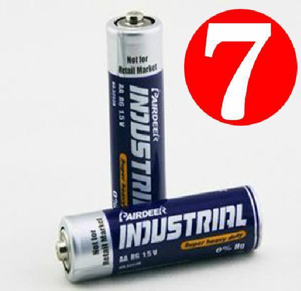 正品7号电池碳性电池 全英文高容量 持久耐用