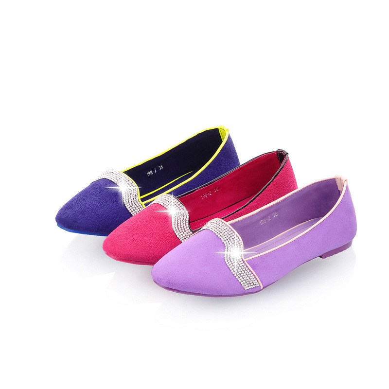 <em>批发</em> 2014春季新款 甜美时尚舒适<em>精品女鞋</em> 圆头