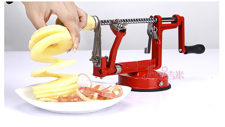 多功能切削机器 水果削皮刀 三合一削苹果机去皮去核切片 礼品