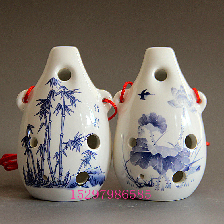 吹奏类乐器-景德镇陶瓷笛子古韵六孔AC陶笛 6