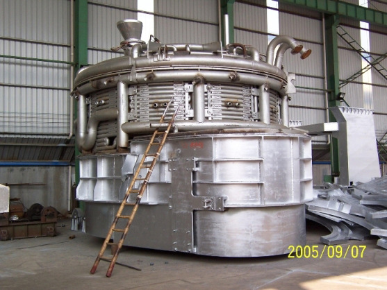 厂家承揽定制供应hx-10t 15t 20t 炼钢电弧炉成套设备