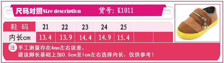K1011 尺碼對照表（21-25）副本