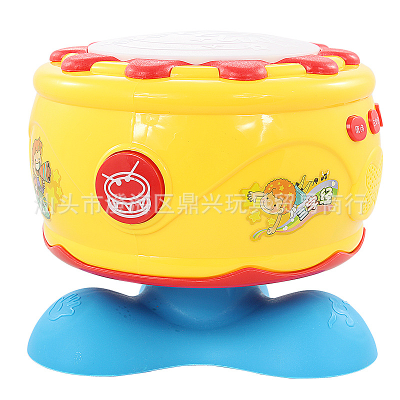 婴儿手拍鼓儿童动感鼓音乐玩具宝宝拍拍鼓早教婴儿玩具0-1-2岁