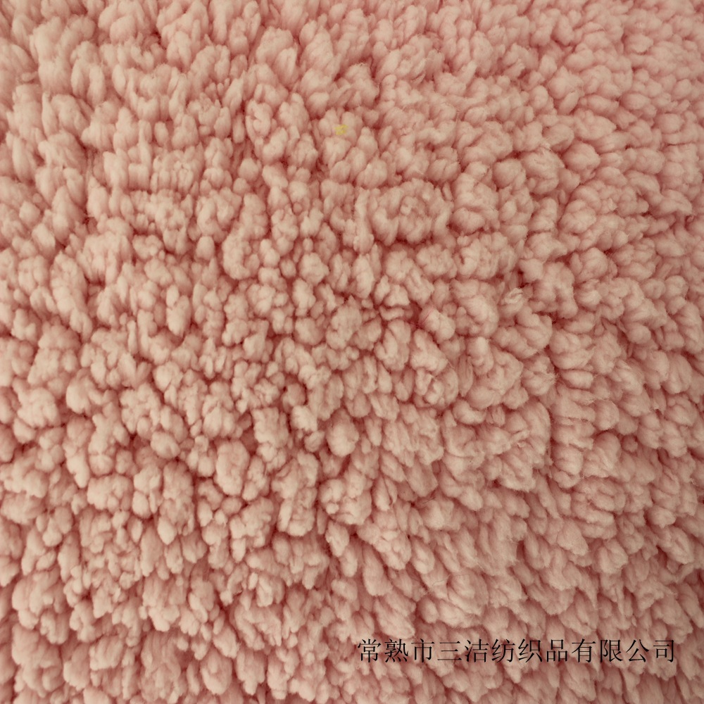 【【厂价直销】服装面料 泡泡绒 羊羔绒 品质保