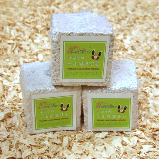 批发采购猫猫玩具-火山岩磨牙石(方块)龙猫 兔