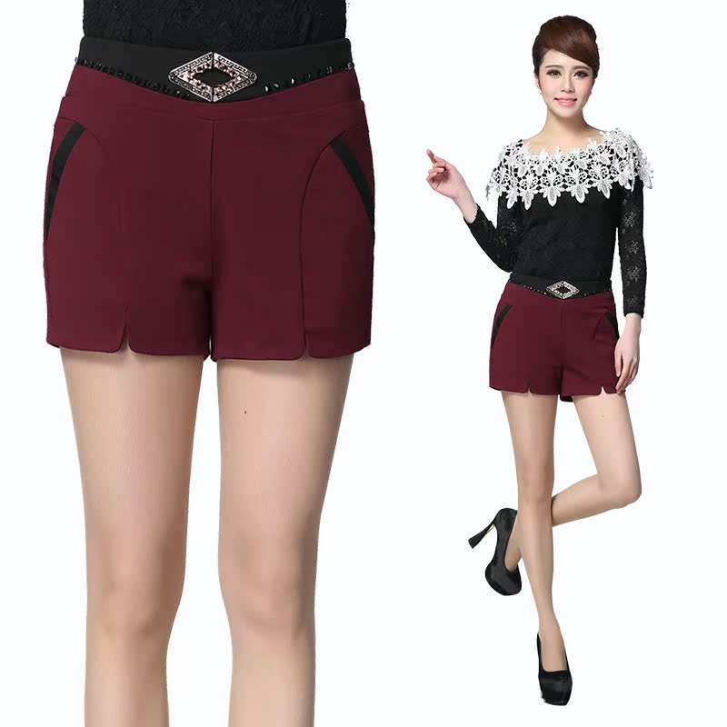 淘工厂 2014春夏新款时尚<em>女士短裤</em> 图片_高清