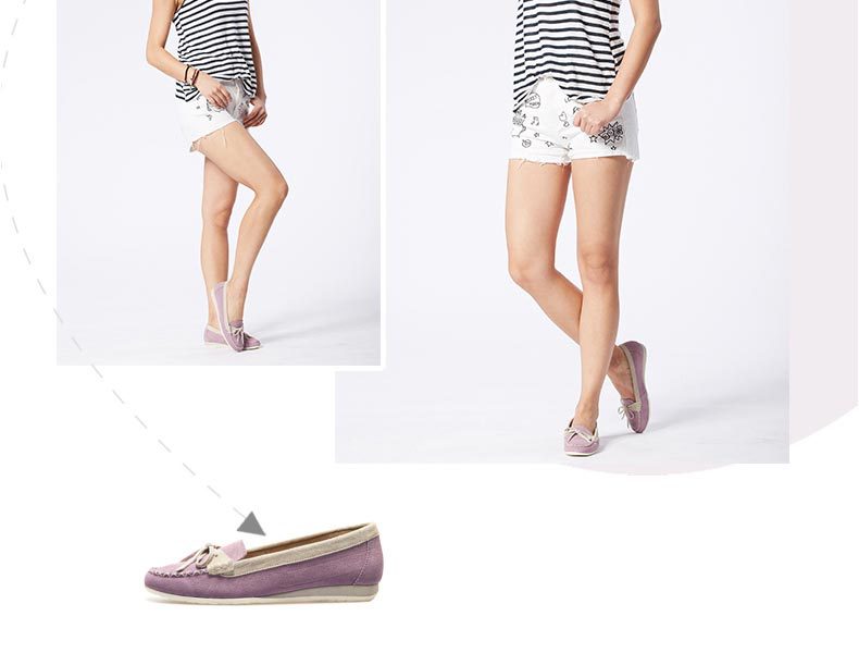 【2014春季新款 韩国休闲<em>女式豆豆鞋</em> 时尚外贸