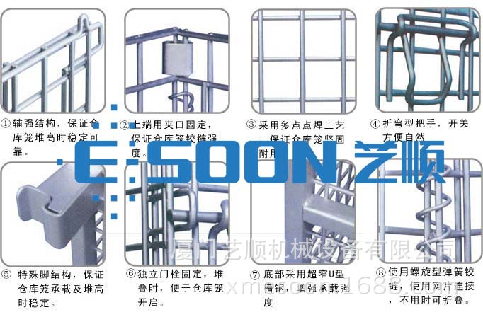 艺顺仓储笼制作工艺