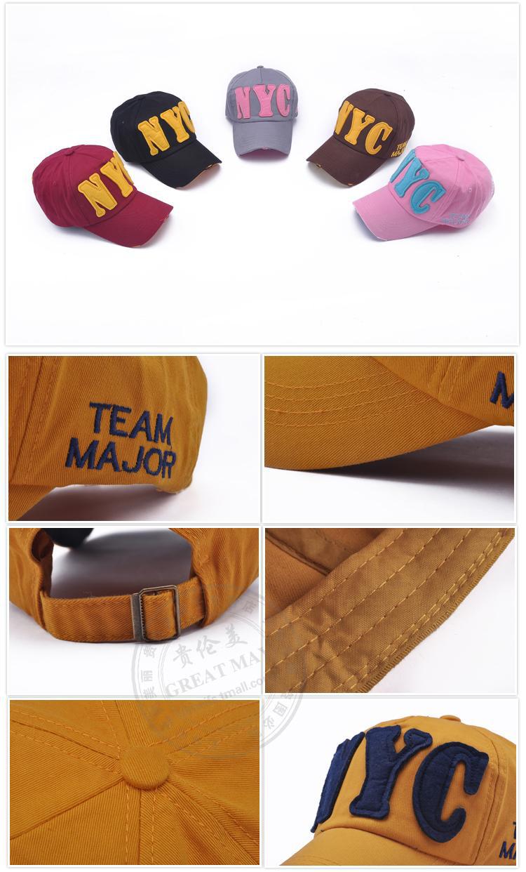 批发采购帽子-<em>棒球帽子女</em>夏天韩版潮情侣防晒