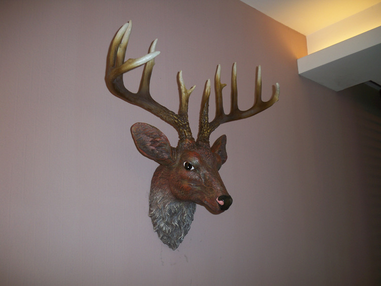 鹿头-壁挂(仿真效果)