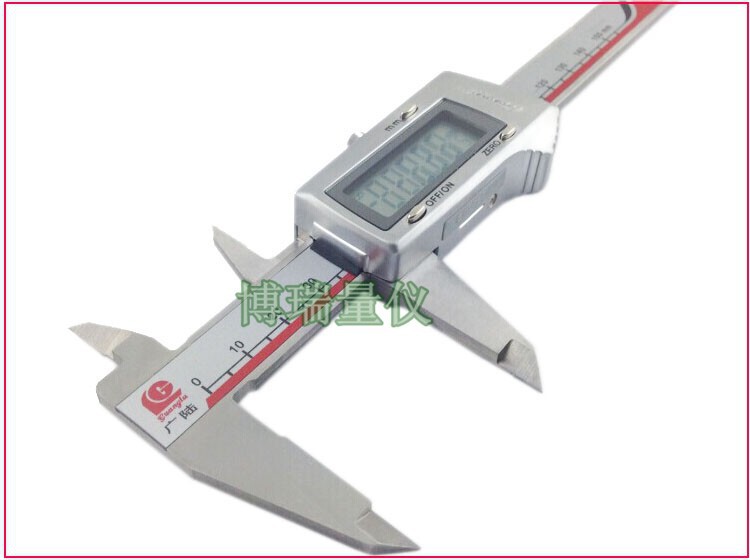 批发广陆数显卡尺0-150 200 300MM*0.01电子游标卡尺 假一罚十