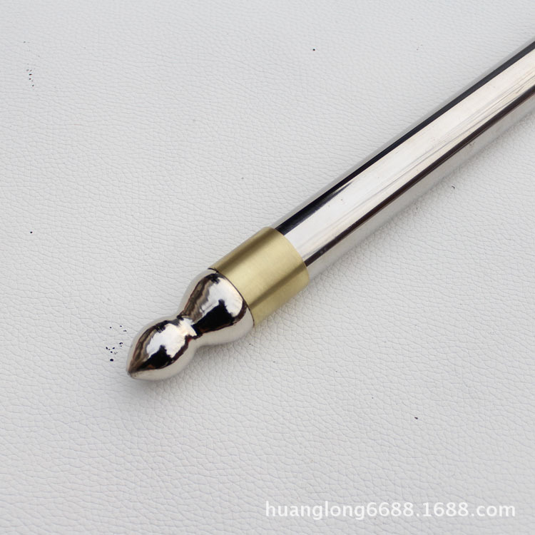 剑、武术用品-煌龙 龙头全不锈钢枪头 六合枪