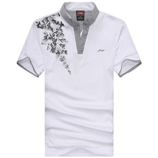 批发采购男式T恤-中山V领休闲短袖衫505-50合